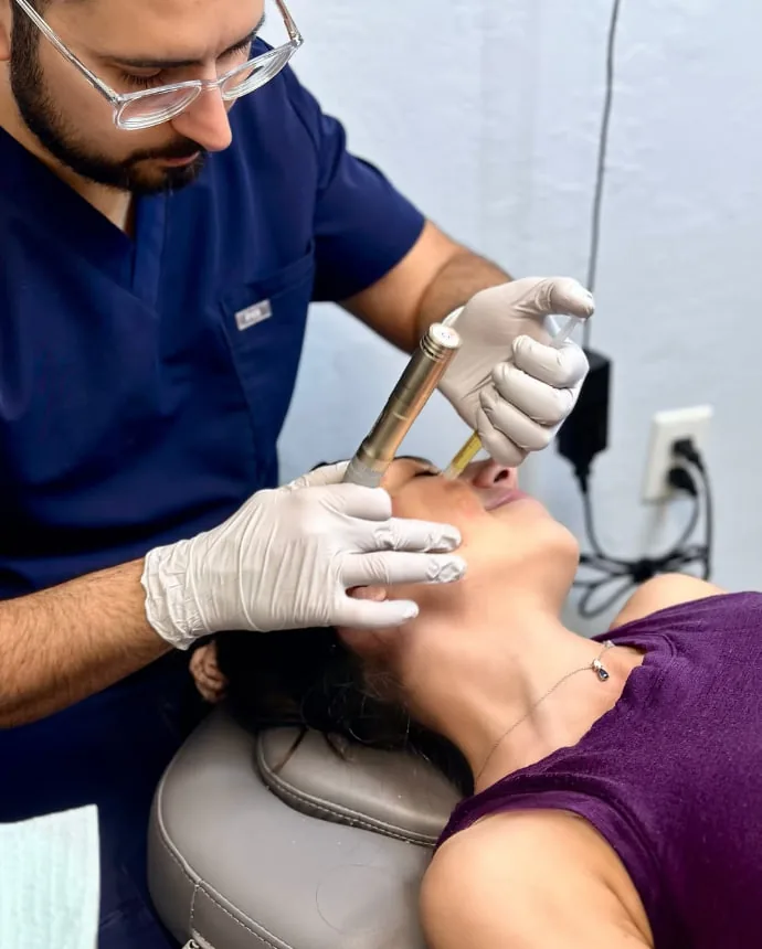 PRP microneedling treatment near Scottsdale